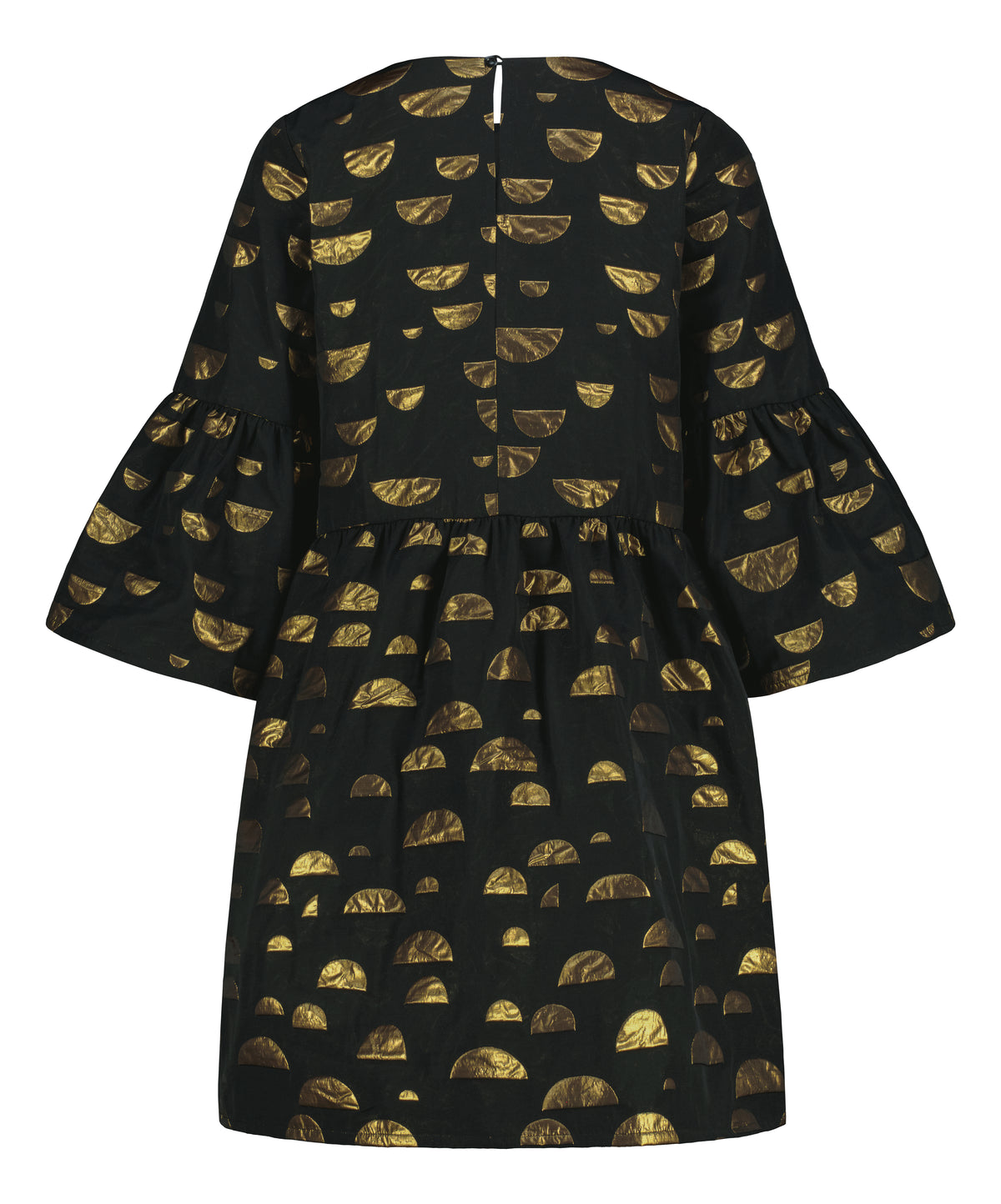 DAZZLE dress, gold beans
